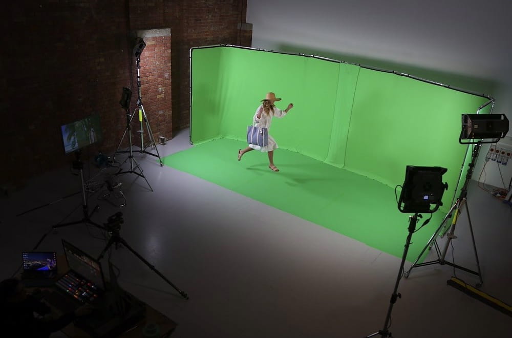 Manfrotto LL LB7781 Tło Vinyl 2.75x6m Chroma Key Green