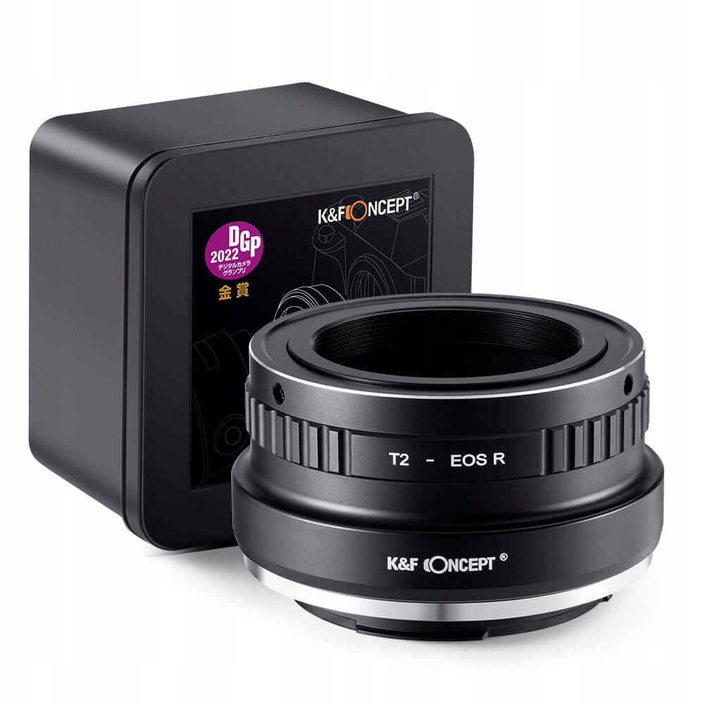 adapter redukcja do canon eos r [rf] na t2 t-mount