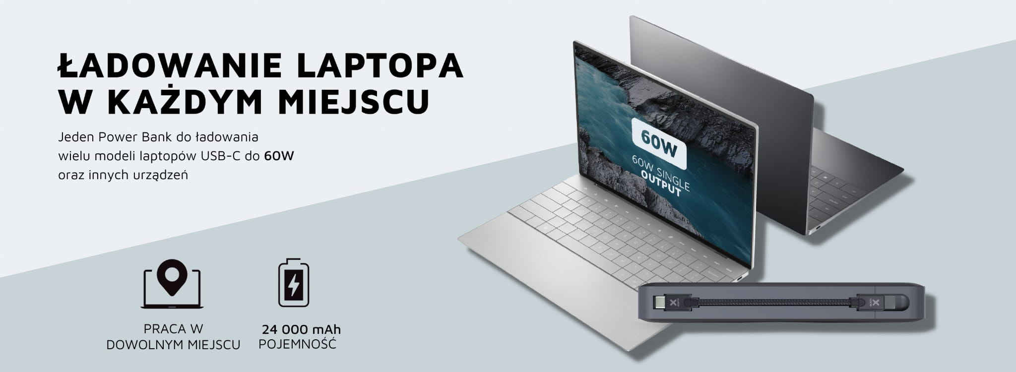 XTORM Powerbank Titan USB-C 60W 24000 mAh