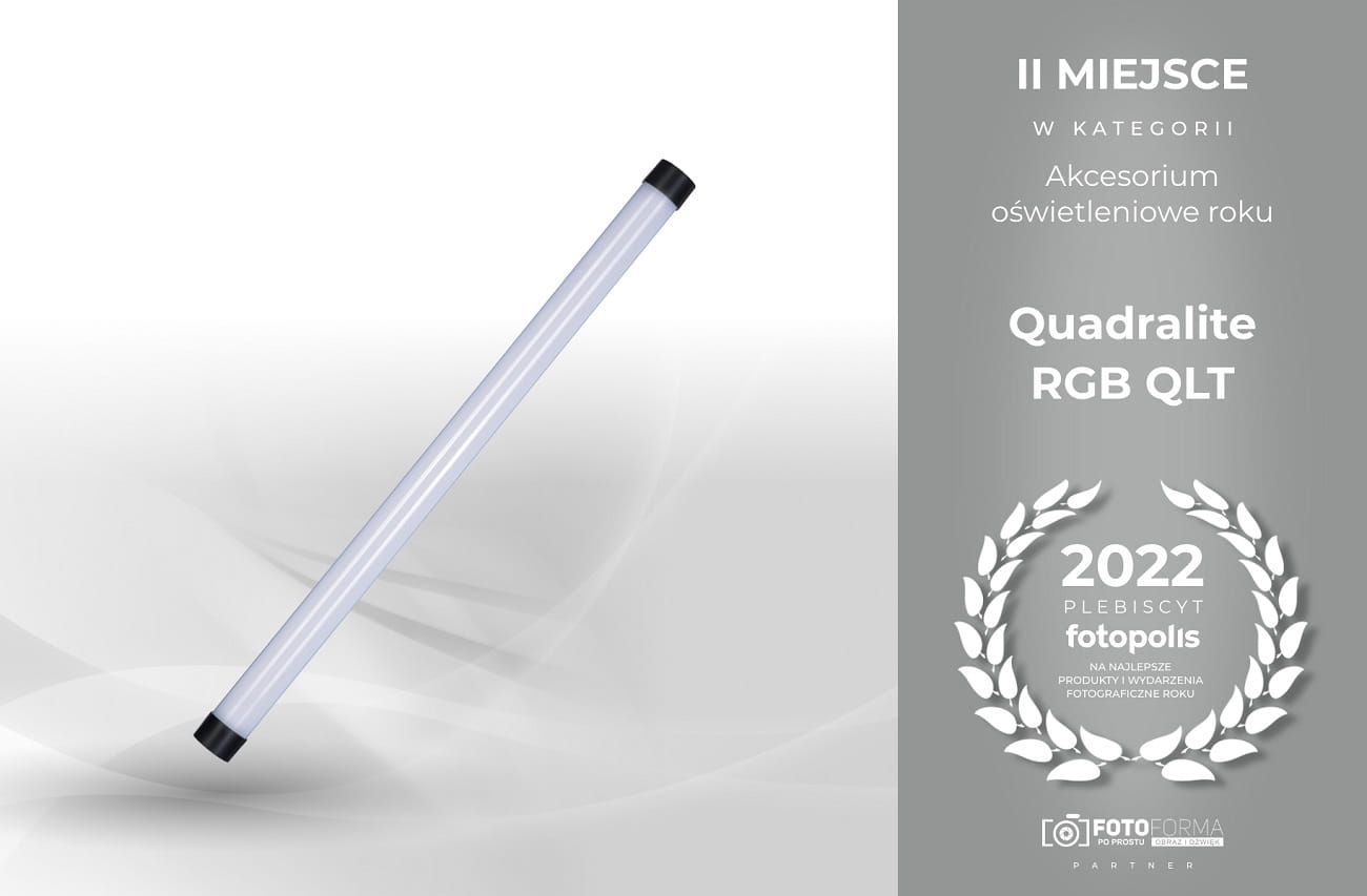  Quadralite Lampa LED RGB QLT 125 DMX tuba świetlna
