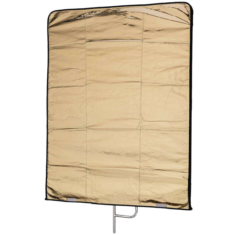 quadralite flaga 75x90cm z wypełnieniem złoty/srebrny/biały/czarny