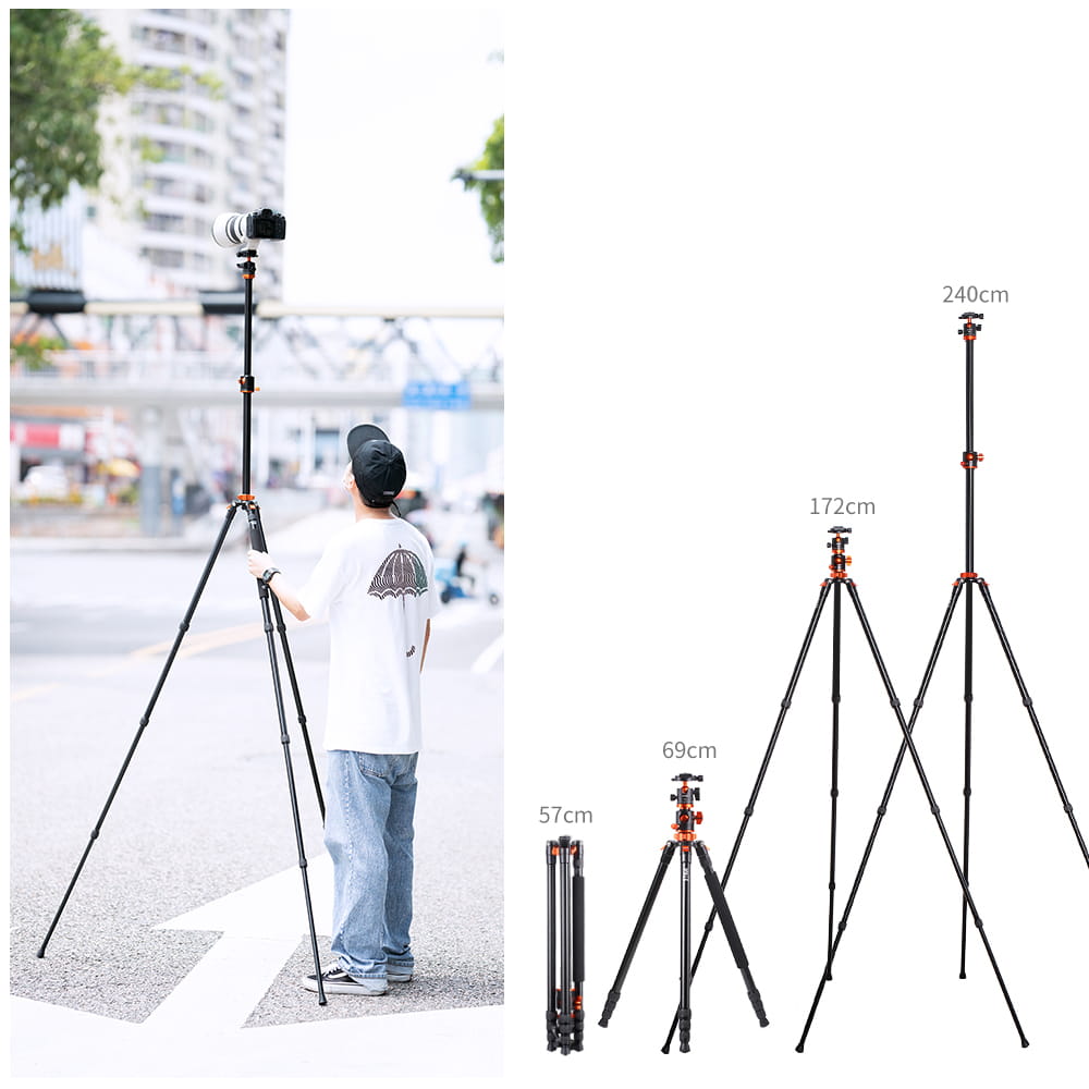 statyw fotograficzny 240cm k&f concept