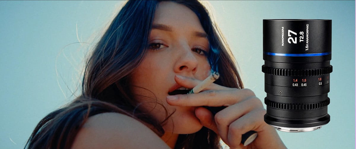 obiektyw venus optics laowa nanomorph 27 mm t2,8 1,5x s35 amber