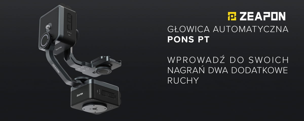 slider zeapon micro 3 e500 z modułem napędowym i głowicą automatyczną pons pt