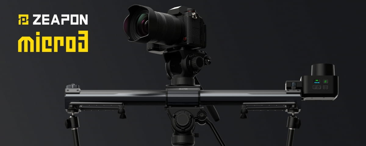 slider zeapon micro 3 e1000 z modułem napędowym i głowicą automatyczną pons pt