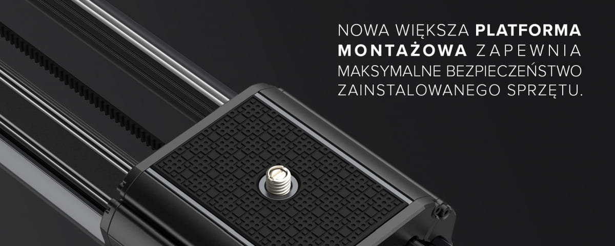 slider zeapon micro 3 e1000 z modułem napędowym i głowicą automatyczną