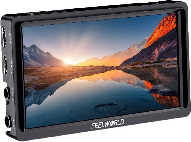 monitor feelworld fw568s 6" dslr camera field monitor