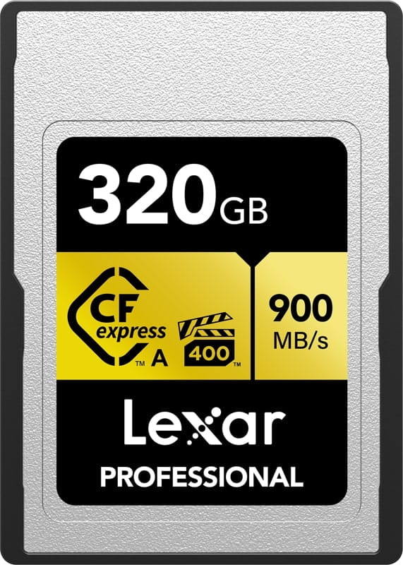 karta pamięci lexar cfexpress pro gold r900/w800 (vpg400) 320gb (type a)