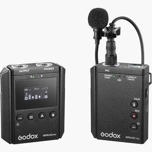 godox bezprzewodowy system mikrofonowy uhf wmics2 zestaw 1