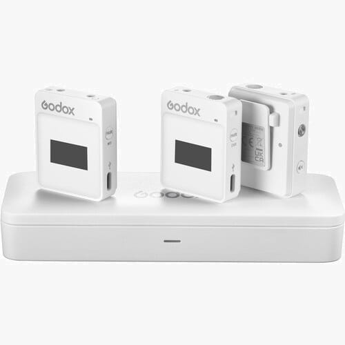 system mikrofonowy godox 2,4 ghz movelink ii m2 biały