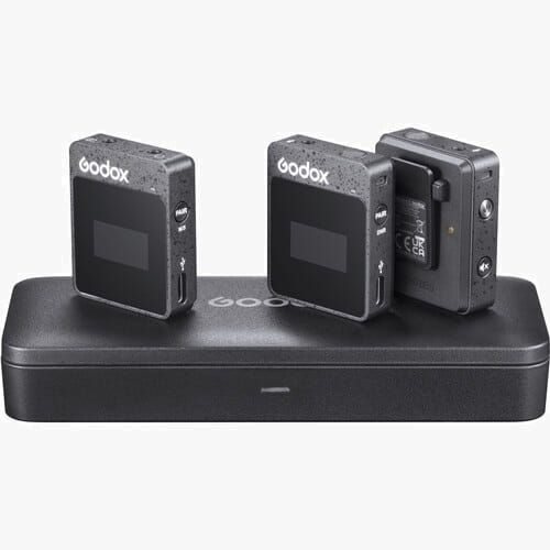 system mikrofonowy godox 2,4 ghz movelink ii m2 czarny