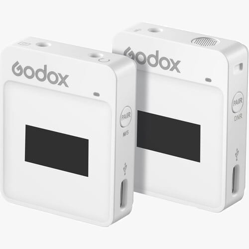 system mikrofonowy godox 2,4 ghz movelink ii m1 biały