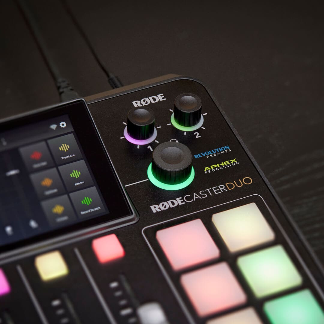 rodecaster duo – studio produkcji podcastów