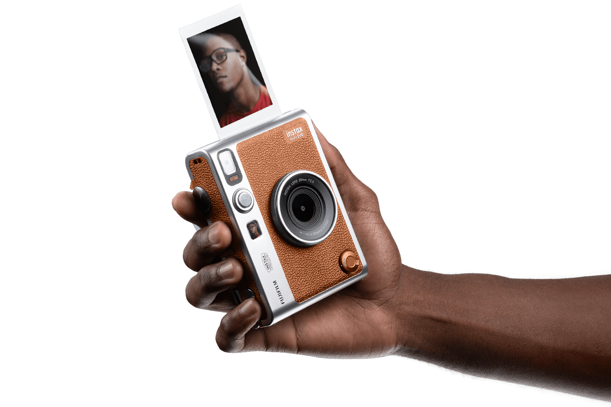 aparat natychmiastowy fujifilm instax mini evo brązowy