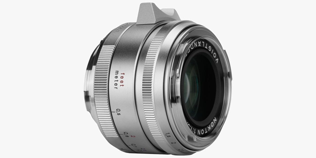 obiektyw voigtlander nokton ii vintage line 35 mm f/1,5 do leica m – srebrny