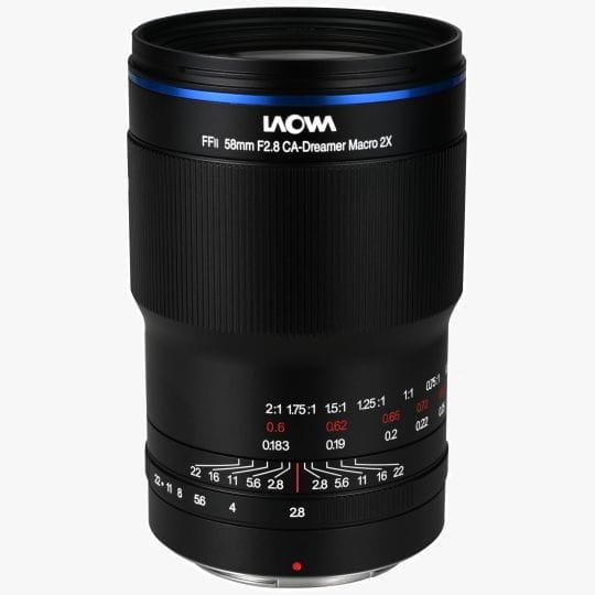 obiektyw venus optics laowa 58 mm f/2,8 2x ultra macro apo do nikon z