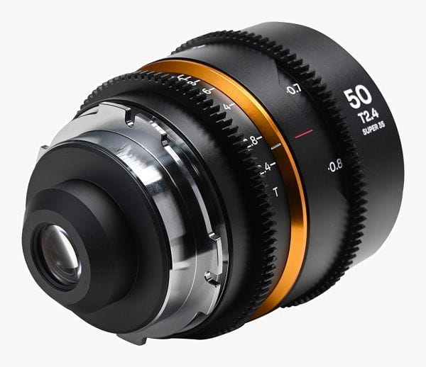 obiektyw venus optics laowa nanomorph 50 mm t2,4 1,5x s35 amber do arri pl/canon ef