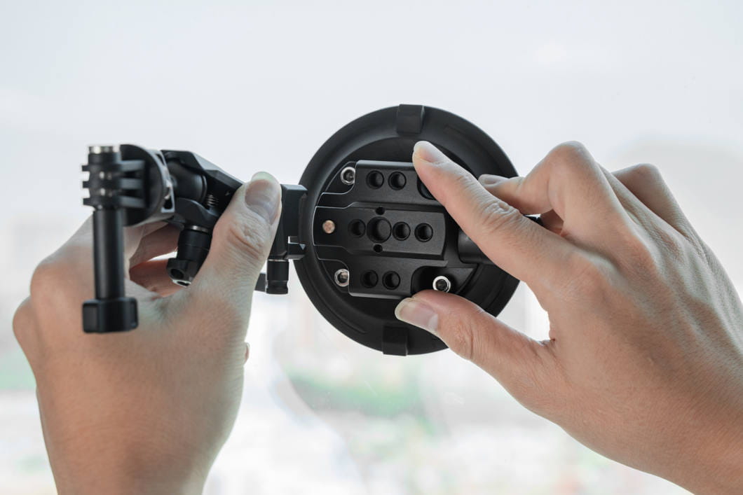 przyssawka 4" suction cup camera mounting support kit for vehicle shooting