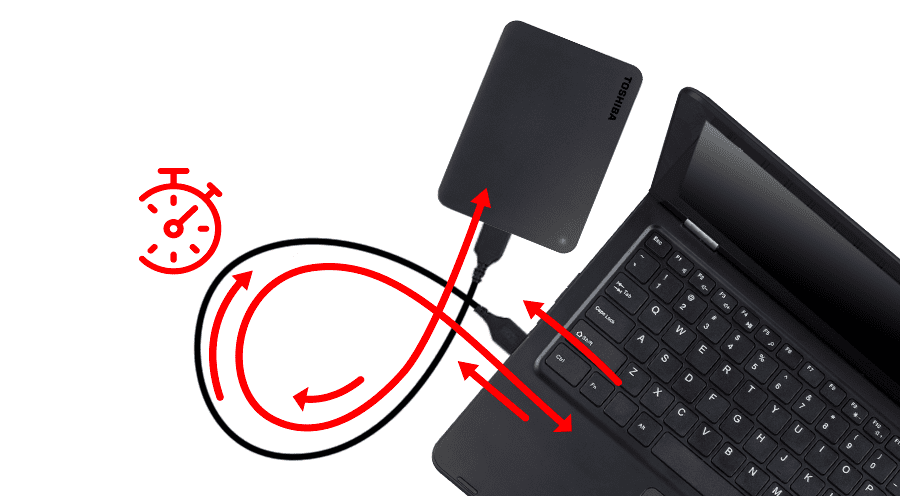 dysk hdd toshiba canvio basics 2 tb czarny