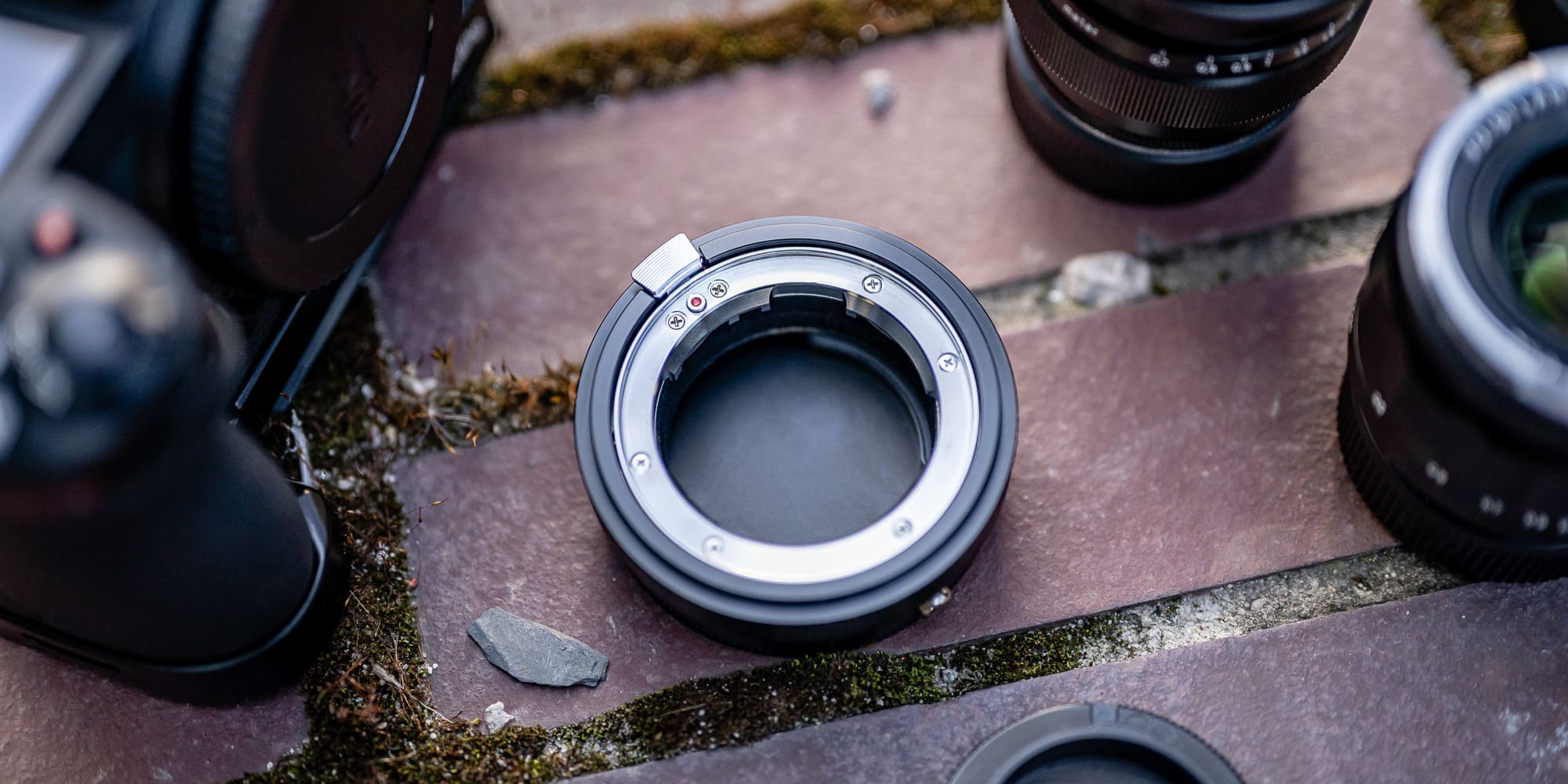 adapter bagnetowy z autofocusem techart tzm-02 - leica m do nikon z