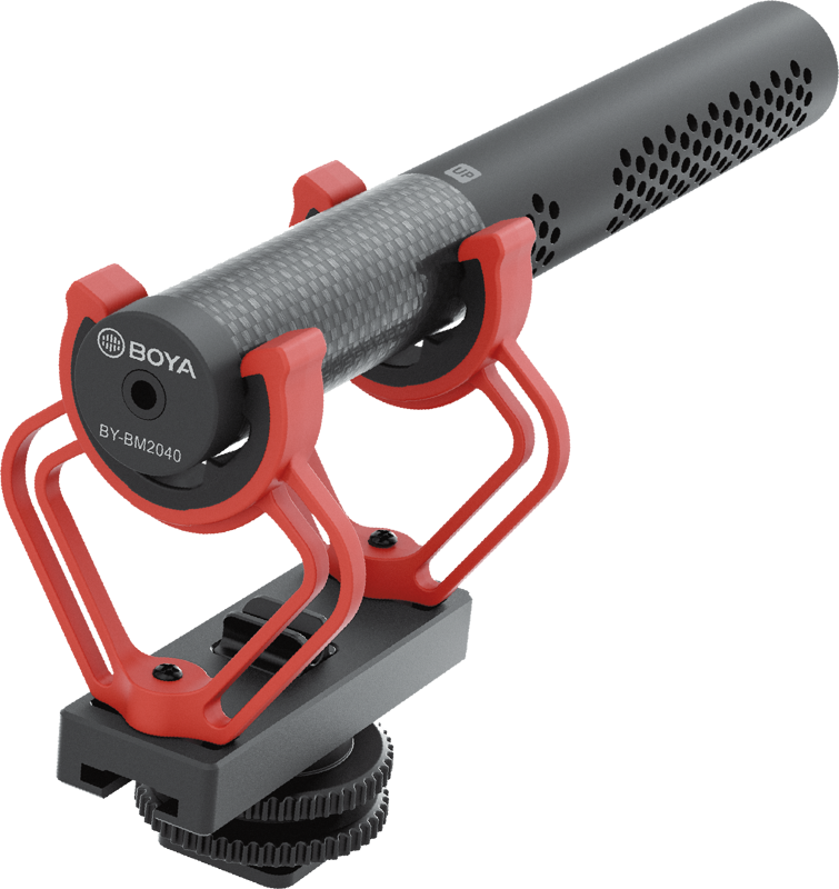 boya by-bm2040 - superkardioidalny mikrofon typu shotgun