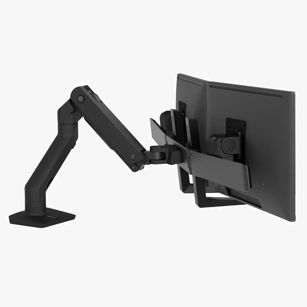 ergotron - hx desk dual monitor arm - uchwyt biurkowy na dwa monitory (czarny)