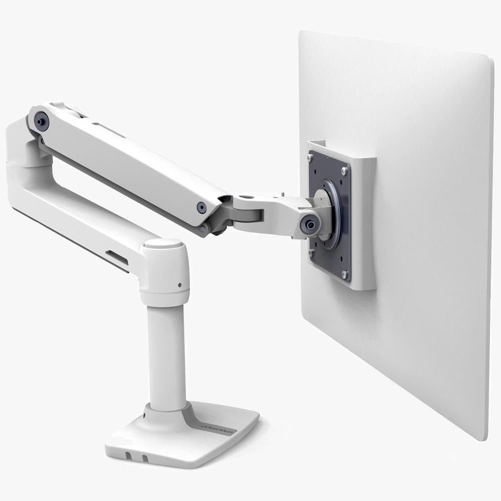 ergotron - lx desk monitor arm - biurkowy uchwyt do monitora (biały)