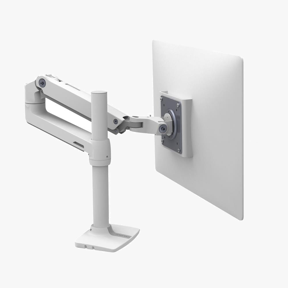 ergotron - lx desk mount arm - uchwyt biurkowy do monitora z wysokim punktem montażowym (biały)