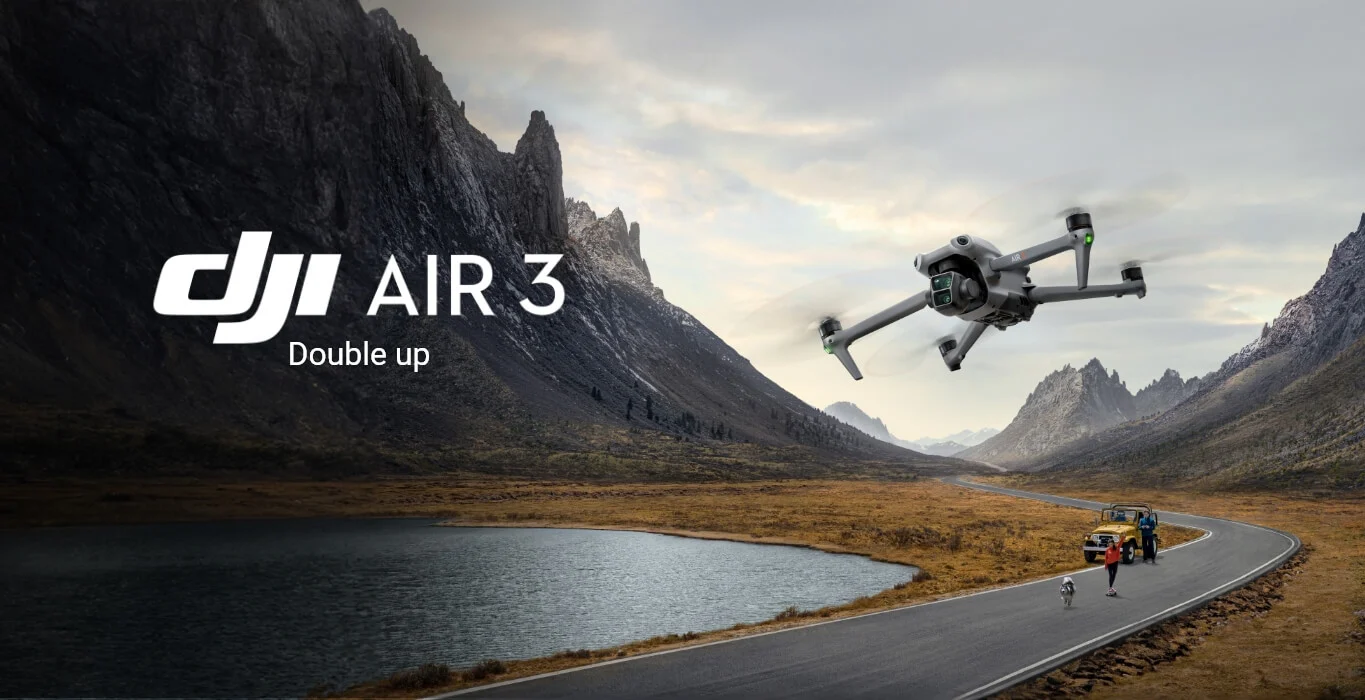 dron dji air 3 fly more combo