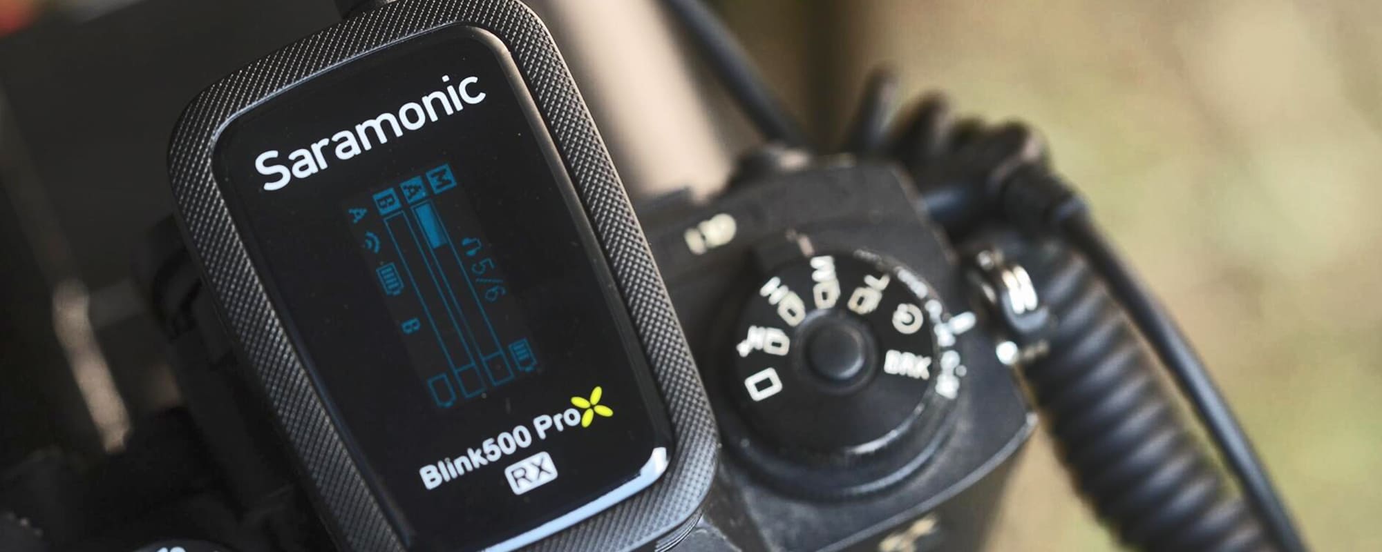 zestaw do bezprzewodowej transmisji dźwięku saramonic blink500 prox q2 (rx + tx + tx)