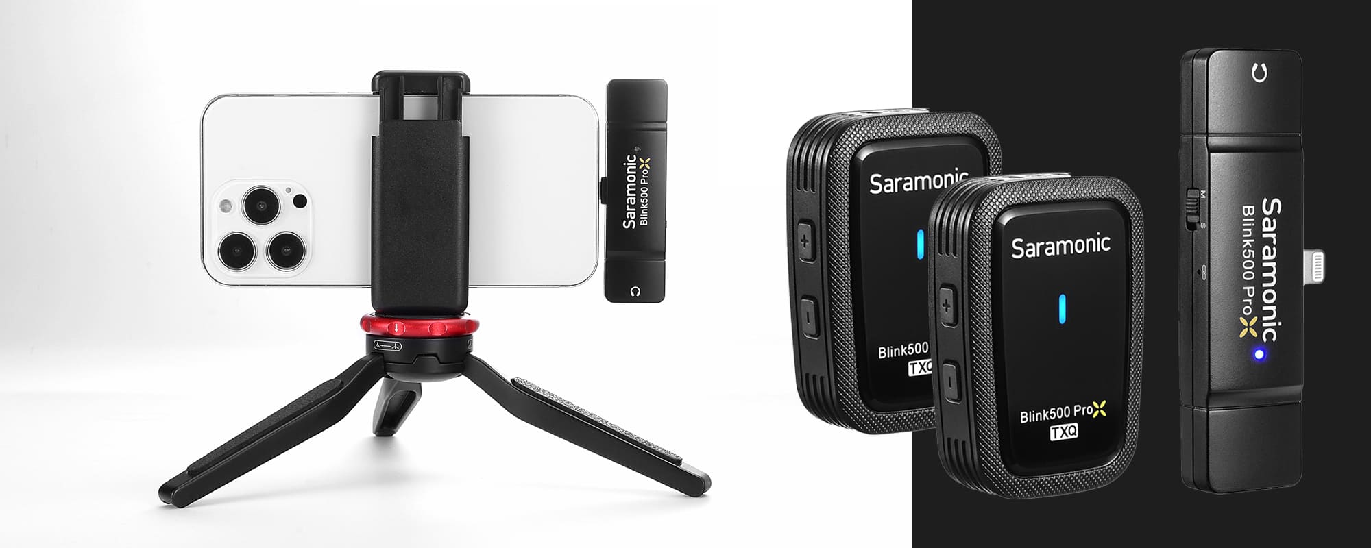 saramonic blink500 prox q4 (rxdi + tx + tx)