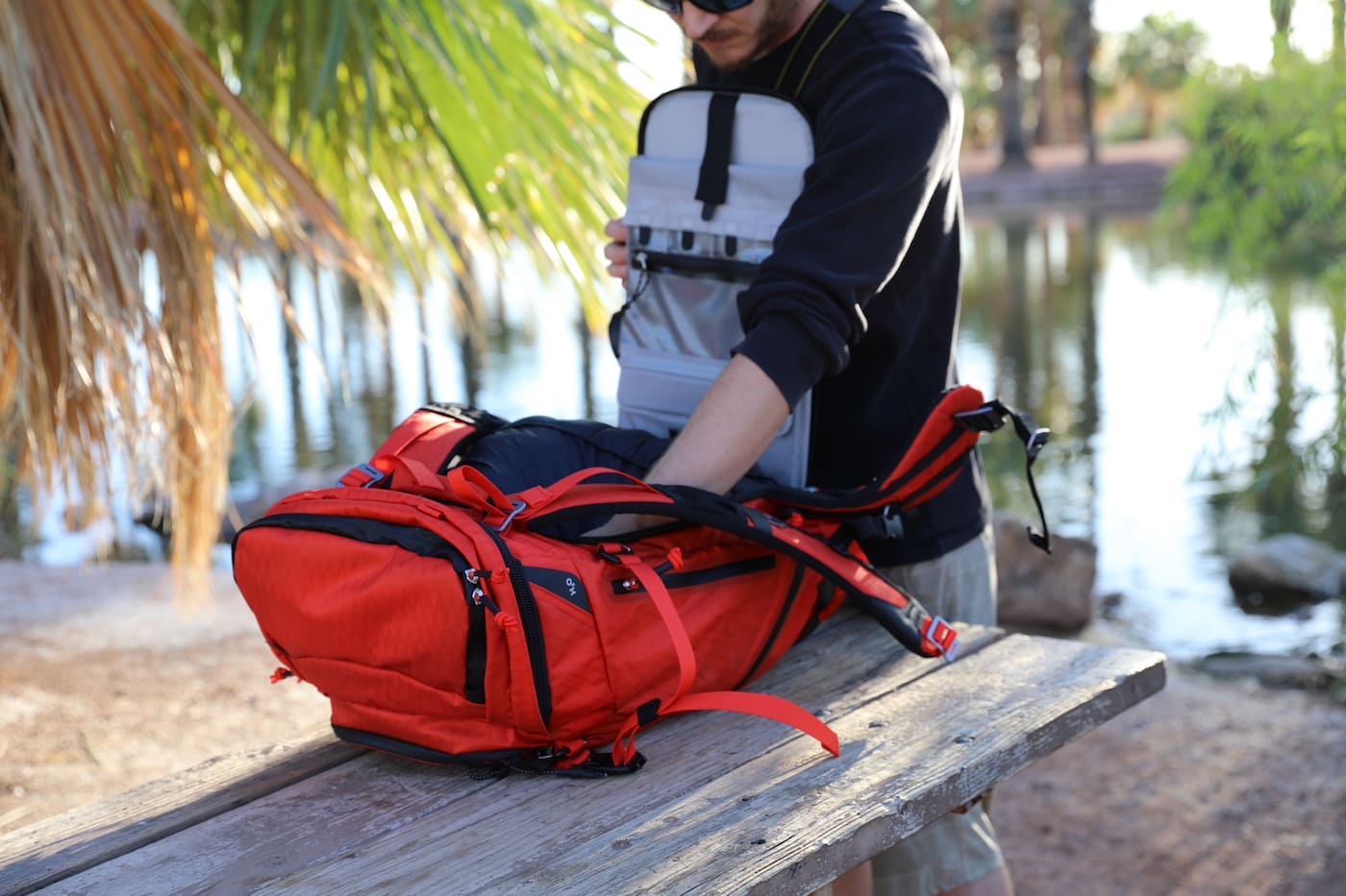 plecak fotograficzny f-stop tilopa duradiamond 50l (m116 + m231 + m923-69) czerwony