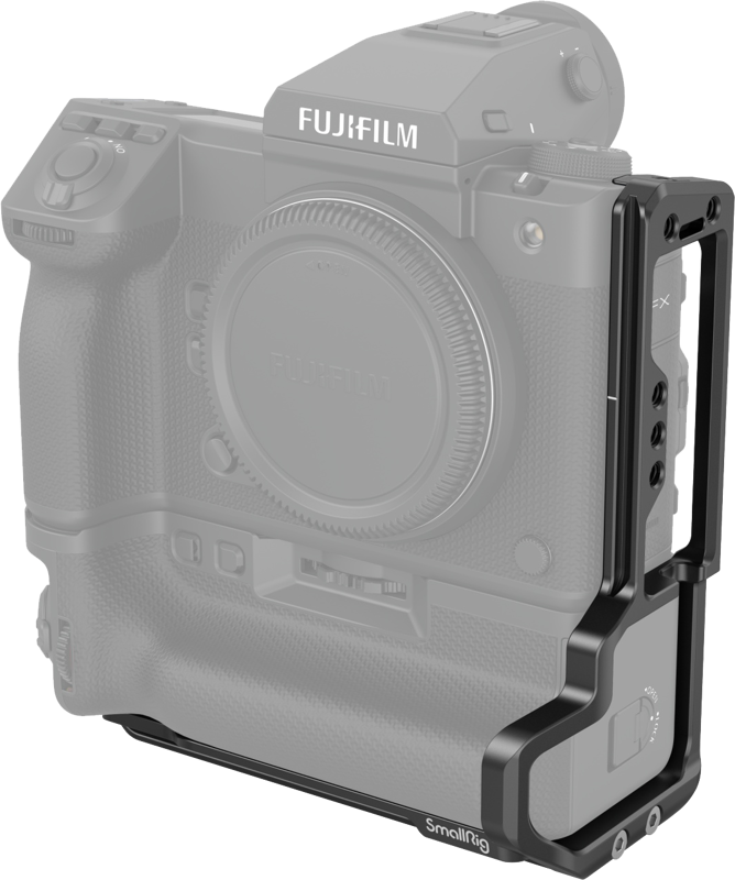 smallrig płytka montażowa l-shape mount plate for fujifilm gfx100 ii with battery grip