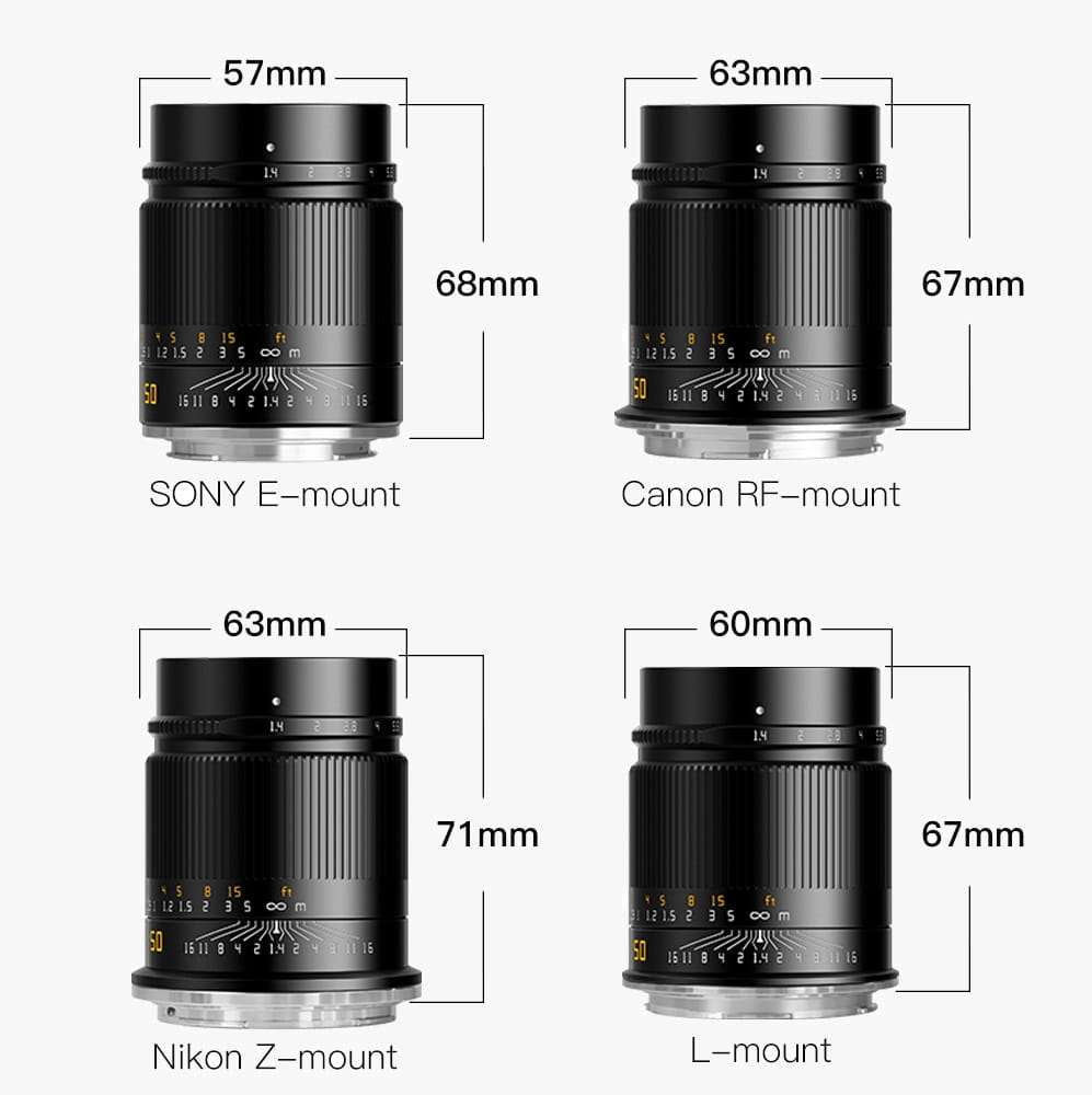 obiektyw ttartisan f1.4 sony e mount