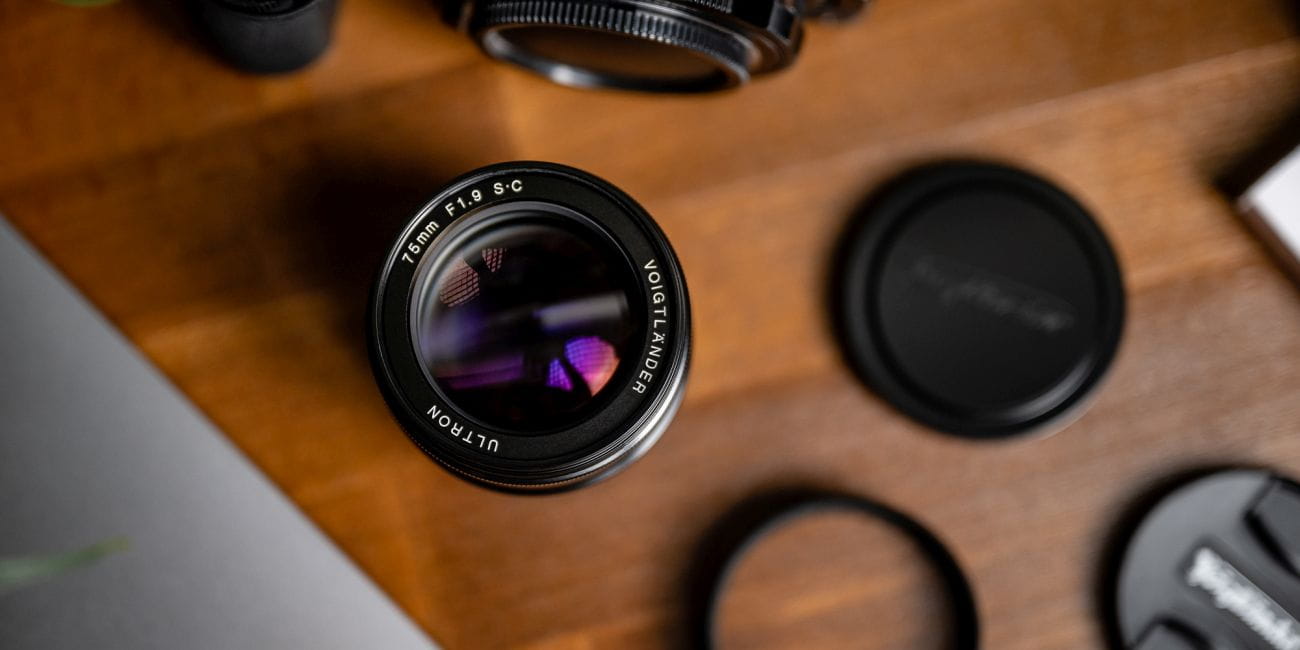 obiektyw voigtlander ultron 75 mm f/1,9