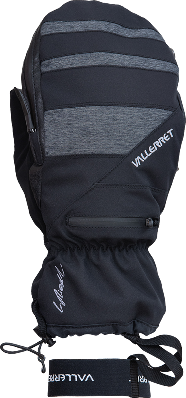 skadi zipper mitt lrs: black