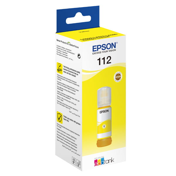 żółty tusz epson