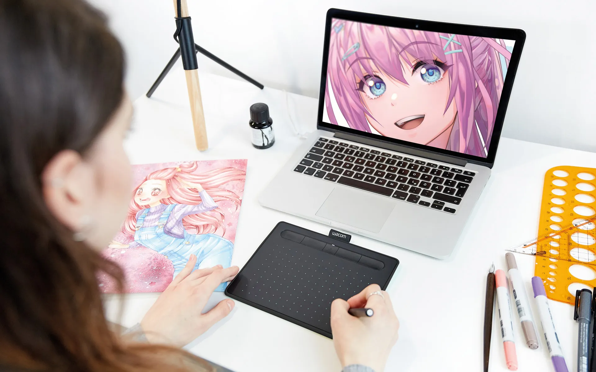 tablet graficzny wacom intuos manga edition
