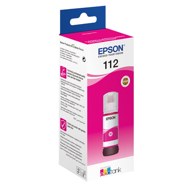 czerwony tusz epson