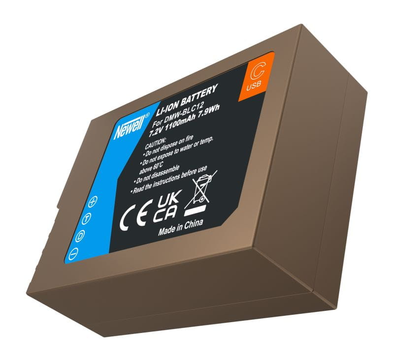 akumulator newell zamiennik dmw-blc12 usb-c do panasonic