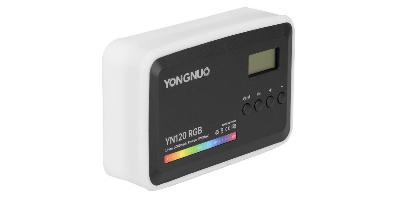 lampa led yongnuo yn120 - wb (2500 k - 9900 k)