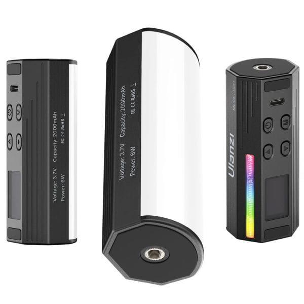 lampa led mini tuba ulanzi i-light 2500-9000k + rgb