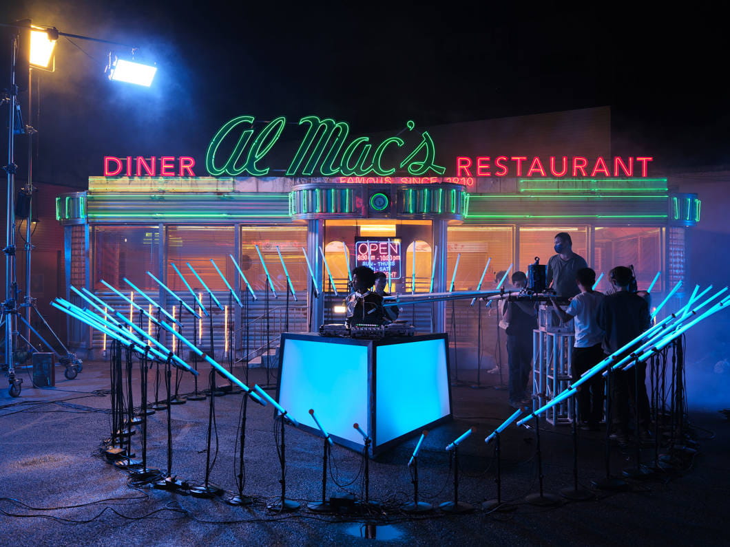 kit nanlite pavotube t8-7x-4 light kit & pavobulb 10c 4 bulb kit