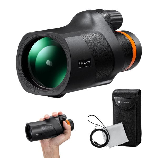 luneta monokular k&f concept 12x50 bak4 ip66