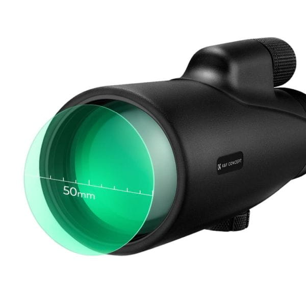 luneta monokular k&f concept 12x50 bak4 ip66