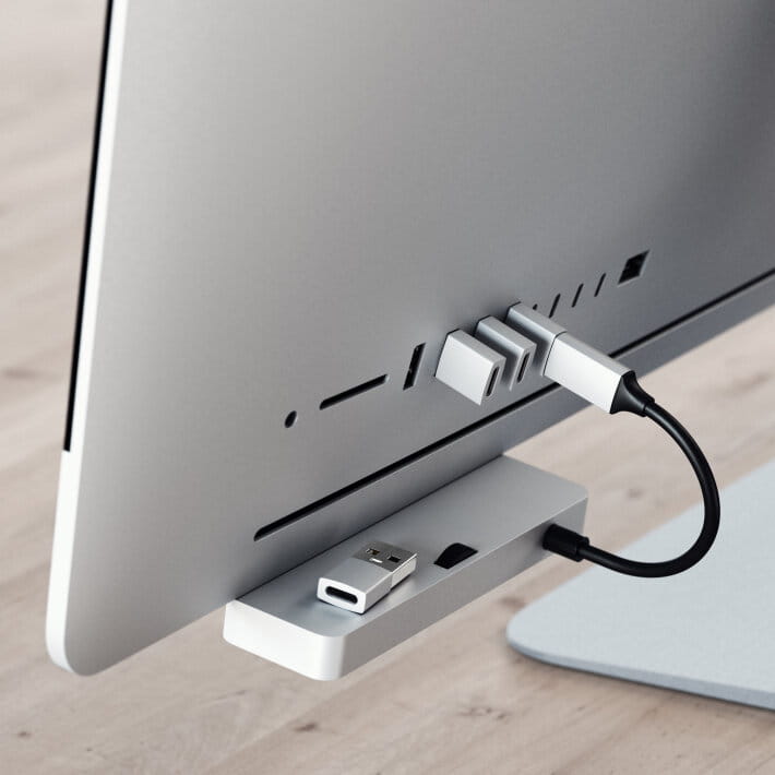 satechi aluminium hub - aluminiowy adapter usb-c do usb-3.0 (usb-a)
