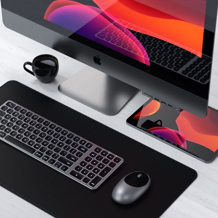 satechi eco leather desk - podkładka na biurko z ekoskóry