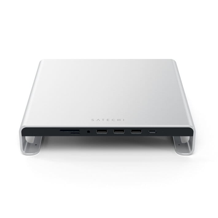 satechi aluminum hub - aluminiowa podstawka do imac z hub usb-c