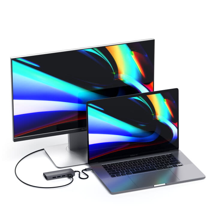 satechi aluminium adapter v2 - aluminiowy adapter do urządzeń moblinych usb-c