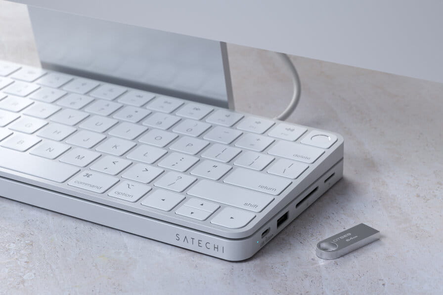 satechi slim dock - stacja dokująca do imac 24" usb-c